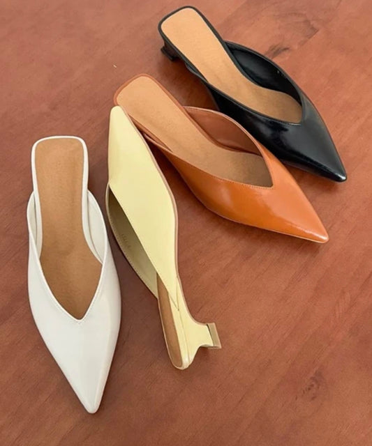 The mini heel mule ships 2/1/25