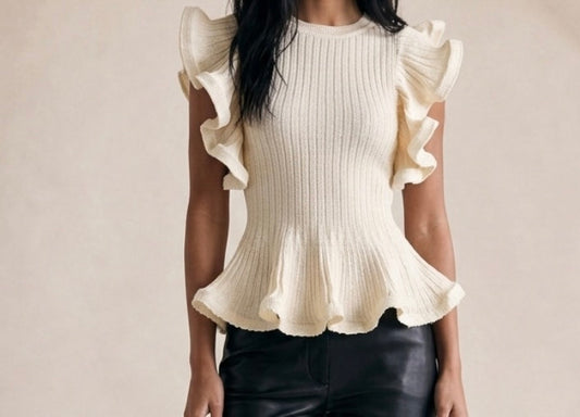 Jackie's Peplum top coming soon