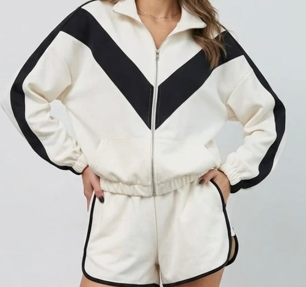 Chevy Tracksuit short set