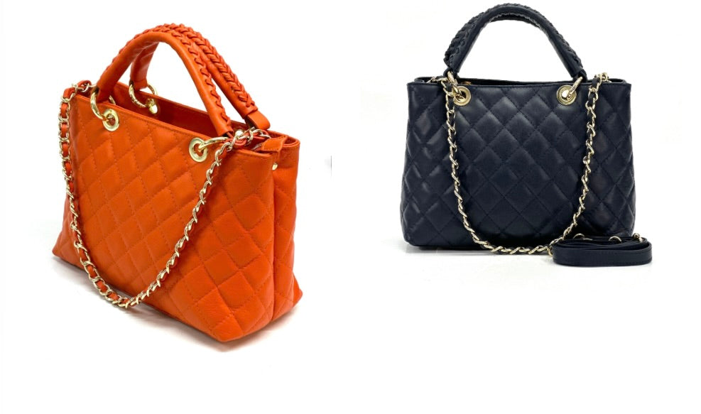 Quilted Leather handbag PRE-ORDER ships 10.31.26