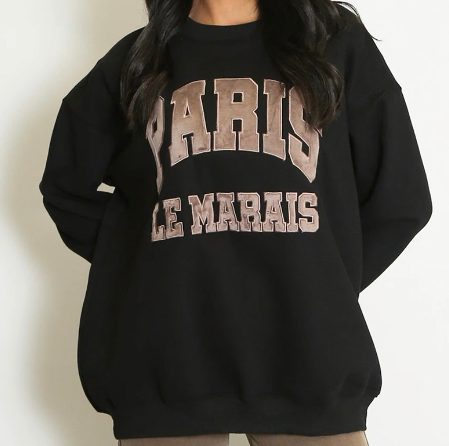 Paris sweatshirt Pre-Order ships 10.31.26