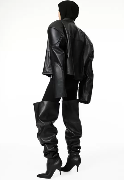 Leather Moto jacket